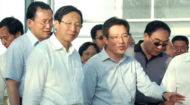 農(nóng)業(yè)農(nóng)村部黨組書記、部長韓長賦視察我公司